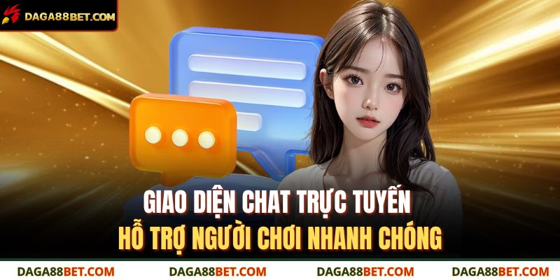 Cách Nhận Hỗ Trợ Từ Nhà Cái DAGA88 – Liên Hệ Xử Lý Ngay 2 Giao diện chat trực tuyến hỗ trợ người chơi nhanh chóng